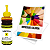 TINTA COMPATÍVEL CANON UNIVERSAL BULK INK CORANTE AMARELO MASTERPRINT 100ML - Imagem 2