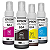 KIT 4 TINTA ORIGINAL EPSON T664 CORANTE 4 CORES 70ML - Imagem 1
