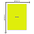 PAPEL OFFSET OPALINE LISO DIPLOMATA AMARELO A4 180G MASTERPRINT 50 FOLHAS - Imagem 2