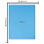 PAPEL OFFSET OPALINE LISO DIPLOMATA AZUL A4 180G MASTERPRINT 50 FOLHAS - Imagem 2