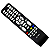 CONTROLE REMOTO COMPATIVEL TV AOC LE-7463 - Imagem 1