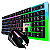 TECLADO E MOUSE GAMER COM LED 1.5M KNUP KP-TE124 - Imagem 2