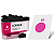 CARTUCHO DE TINTA COMPATIVEL BROTHER LC406 MAGENTA 1,5ML - Imagem 2