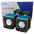 CAIXA DE SOM USB/P2 5V 3W ACS-4511 AITEK - Imagem 2