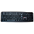 TECLADO COM FIO USB 2.0 1,3M MULTIMIDIA KE-K095V2 ELEGANCE KROSS PRETO - Imagem 1
