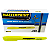 CANETA MARCA TEXTO CHANFRADA AMARELO MP612 MASTERPRINT CX C/12 UN - Imagem 2