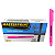 CANETA MARCA TEXTO CHANFRADA ROSA MP612 MASTERPRINT CX C/12 UN - Imagem 2