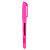 CANETA MARCA TEXTO CHANFRADA ROSA MP612 MASTERPRINT CX C/12 UN - Imagem 1