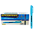 CANETA MARCA TEXTO CHANFRADA AZUL MP612 MASTERPRINT CX C/12 UN - Imagem 2