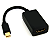 ADAPTADOR MINI DISPLAYPORT M PARA HDMI F 4K KP-CO403 KNUP - Imagem 2