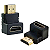 ADAPTADOR HDMI M PARA HDMI F 90° ARTICULADO LE-5565 IT-BLUE - Imagem 1
