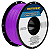 FILAMENTO 3D PETG 1.75MM MASTERPRINT FLUORESCENTE ROXO 1KG - Imagem 1