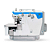 JACK - OVERLOCK INDUSTRIAL 3 FIOS DIRECT DRIVE E4S-3 - NOVA (110V) - Imagem 1