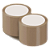 Kit 60 Fitas Adesiva Marrom 70mm x 50m Full Tape - Imagem 2