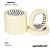 Kit 72 Fitas Crepe 18mm x 45m Creme Full Tape - Imagem 2