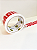 Kit 10 Fitas Adesivas Cuidado Frágil 48mm x 50m Fundo Branco Full Tape - Imagem 3