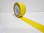 Fita Demarcação de Solo Importada 48mm x 30m Amarelo - Imagem 2