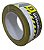 Kit 9 Fitas Demarcação de Solo Importada 48mm x 30m Zebrada Full Tape - Imagem 1