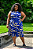 Vestido Estampado Medi Chemisie Azul Medimodas - Imagem 1
