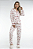 Pijama Longo Americano Malha PV Difrangy - Imagem 1