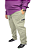 Calça Plus Size Masculina Cargo Brim Sarja HF - Imagem 1