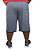 Bermuda Moletom Masculino Liso Com Detalhe HF - Imagem 7