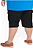 Bermuda Moletom Cargo Plus Size HF - Imagem 2