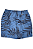 Bermuda Estampada Com Um Bolso Lateral Poliéster Azul HF - Imagem 4