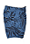 Bermuda Estampada Com Um Bolso Lateral Poliéster Azul HF - Imagem 3