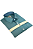 Camisa Social Manga Curta Masculina 100% algodão HP Camisaria - Imagem 1