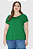 Blusa Básica Feminina Plus Size Manga Japonesa Em Viscose - Imagem 11