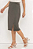 Saia Midi Classic Preta Mirasul - Imagem 1