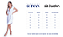 Chamise Regata Liso de Walk Strech branco Duallin - Imagem 2