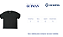 Camiseta Básica Preta Plus Size Masculina Sortida Dockston - Imagem 3