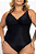 Maiô Plus Size Sem Bojo Trança Banho de Mar - Imagem 8