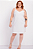Vestido Midi Feminino Off White Medi Plus - Imagem 1