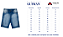 Bermuda jeans Botões Lateral Avancini - Imagem 3
