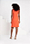 Vestido Curto Estampado Gola Redonda Lunender - Imagem 2