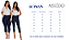 Calça Feminina Cropped Assédio Jeans - Imagem 2