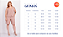 Bermuda Plus Size Feminina Nude Medi Plus - Imagem 3