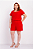 Bermuda Plus Size Vermelho Medi Plus - Imagem 1