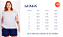 Blusa Gola Redonda Rendada  MediPlus - Imagem 2