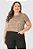 Blusa Feminina Plus Size Estampada Em Malha Viscolinho Malwee - Imagem 1