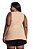 Regata Plus Size Em Ribana Canelada Secret Glam - Imagem 2