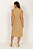 Vestido Linho Midi Botões Bege Mirasul - Imagem 5