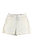 Short Feminino Com Bolsos Creme Lunar Poliester Lunender - Imagem 1