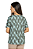 Blusa Feminina Meia Manga Alongada Essence Verde Mirasul - Imagem 5