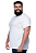 Camiseta Plus Size Básica Lisa Meia Manga Malha 100% Algodão Hf - Imagem 2