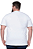 Camiseta Plus Size Básica Lisa Meia Manga Malha 100% Algodão Hf - Imagem 5