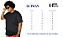 Camiseta Plus Size Básica Lisa Meia Manga Malha 100% Algodão Hf - Imagem 3